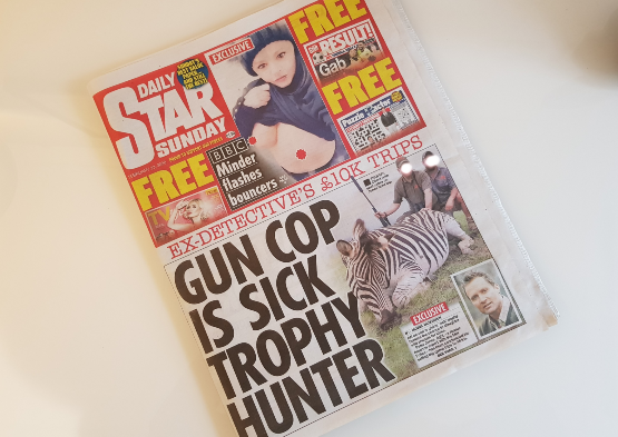 Daily Star Sunday Headline 555 Image